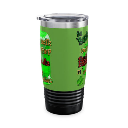 celtics logo - Ringneck Tumbler, 20oz (green)