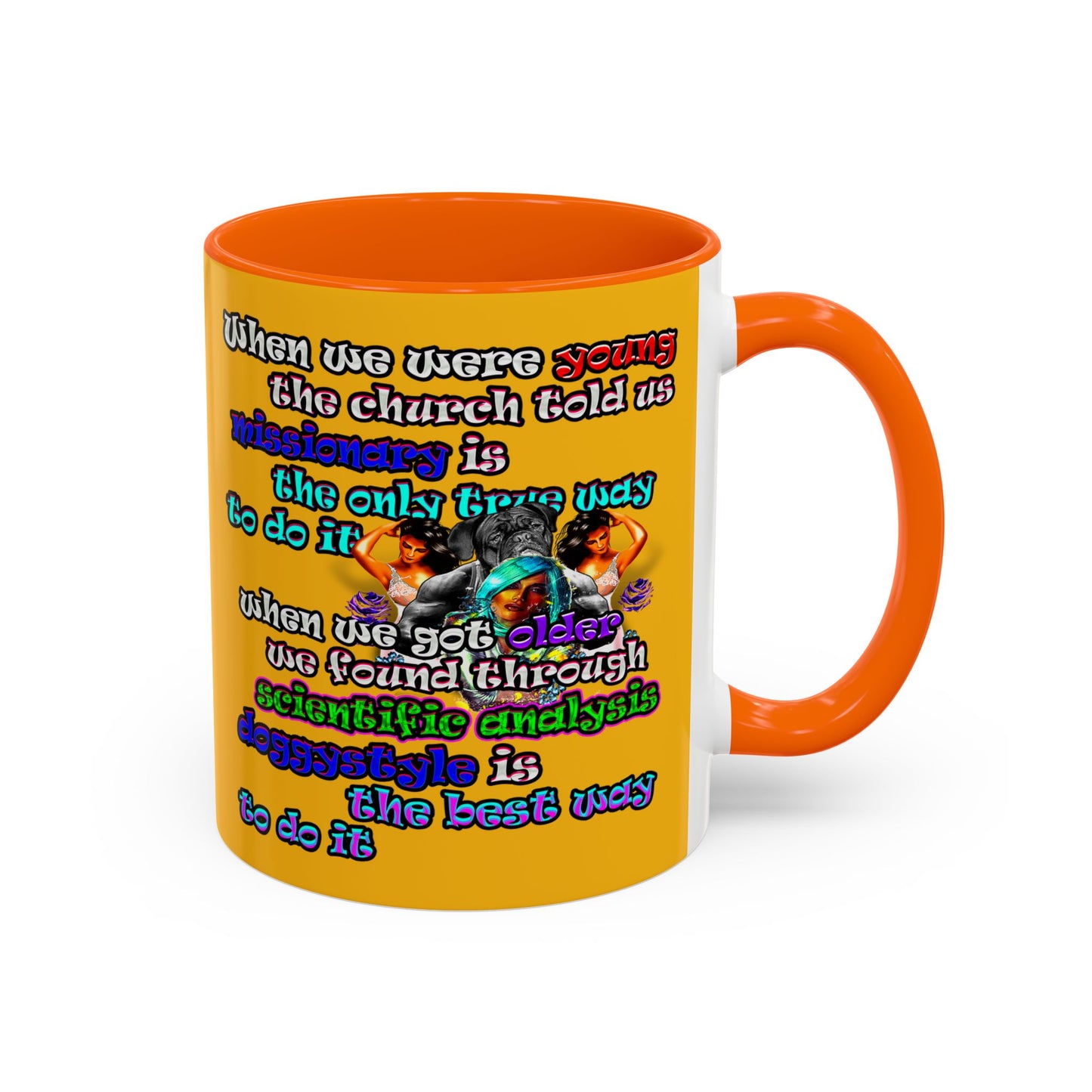 doggystyle - Accent Mug (yellow)