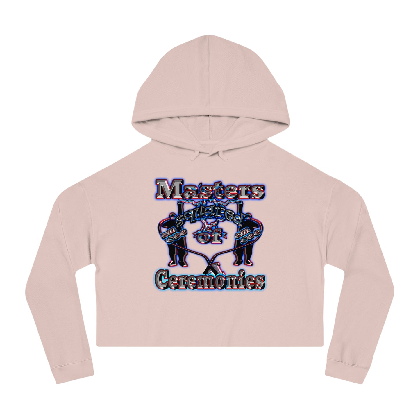em cee squared - Women’s Cropped Hooded Sweatshirt