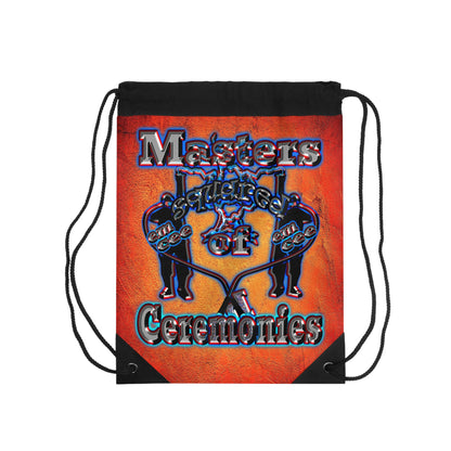 em cee squared - Drawstring Bag (burnt orange)
