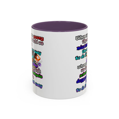 doggystyle - Accent Mug (white)