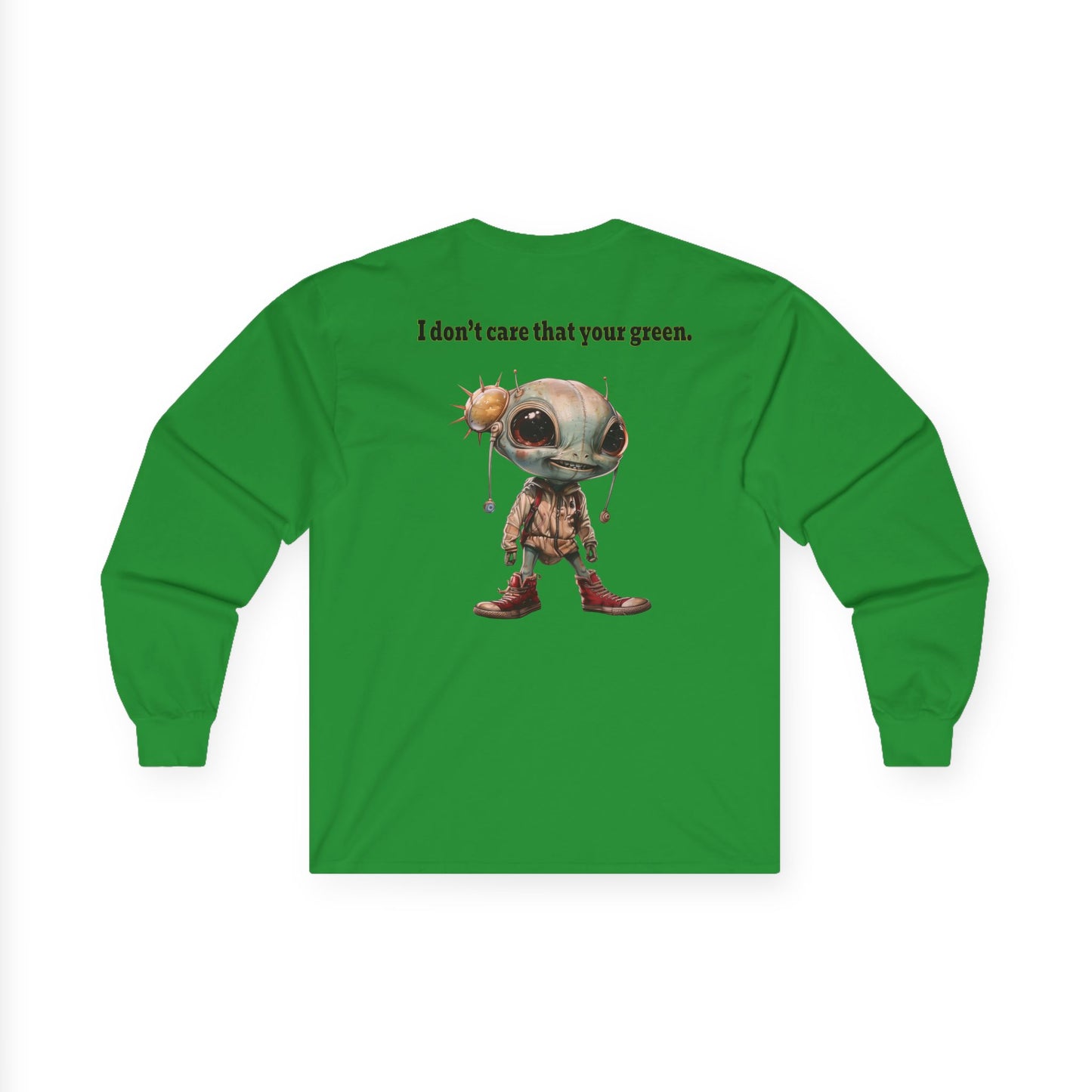 I don't care that your grey - Ultra Cotton Long Sleeve Tee