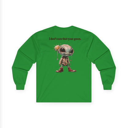 I don't care that your grey - Ultra Cotton Long Sleeve Tee