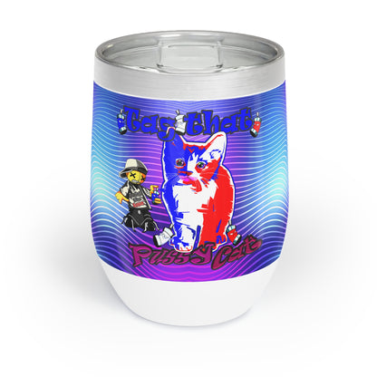 tag that - Chill Wine Tumbler (purple wave)