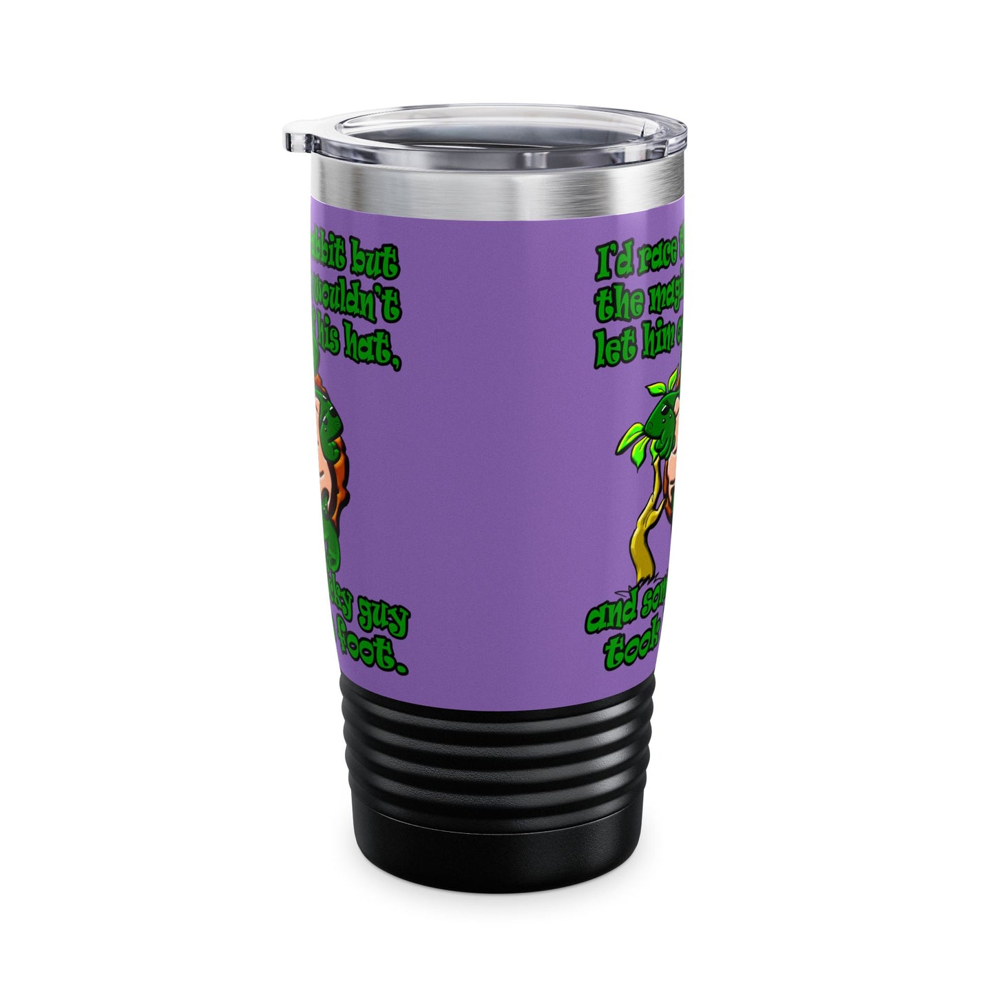 turtle race - Ringneck Tumbler, 20oz (light purple)