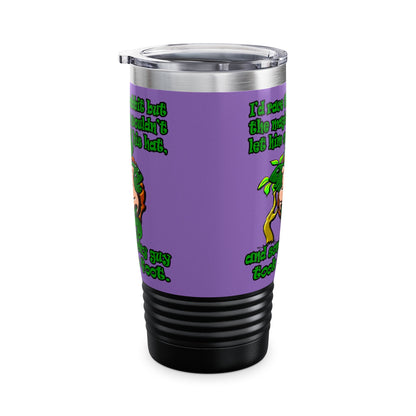 turtle race - Ringneck Tumbler, 20oz (light purple)