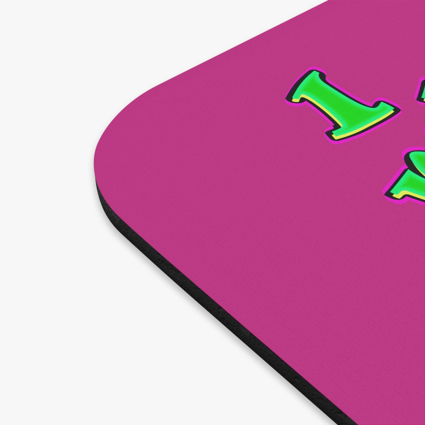 noticed you noticing - Mouse Pad (Rectangle) (pink)