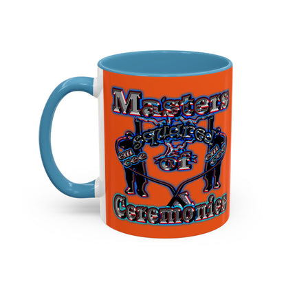 em cee squared - Accent Mug (orange)