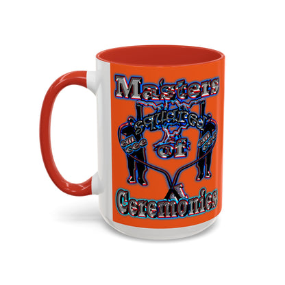 em cee squared - Accent Mug (orange)