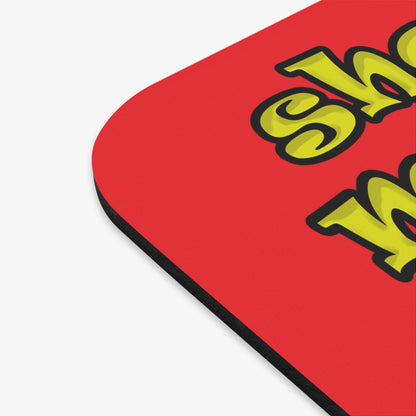 shoot the moon again - Mouse Pad (Rectangle) (red)