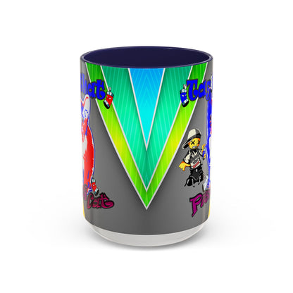 tag that - Accent Mug (rainbow split)