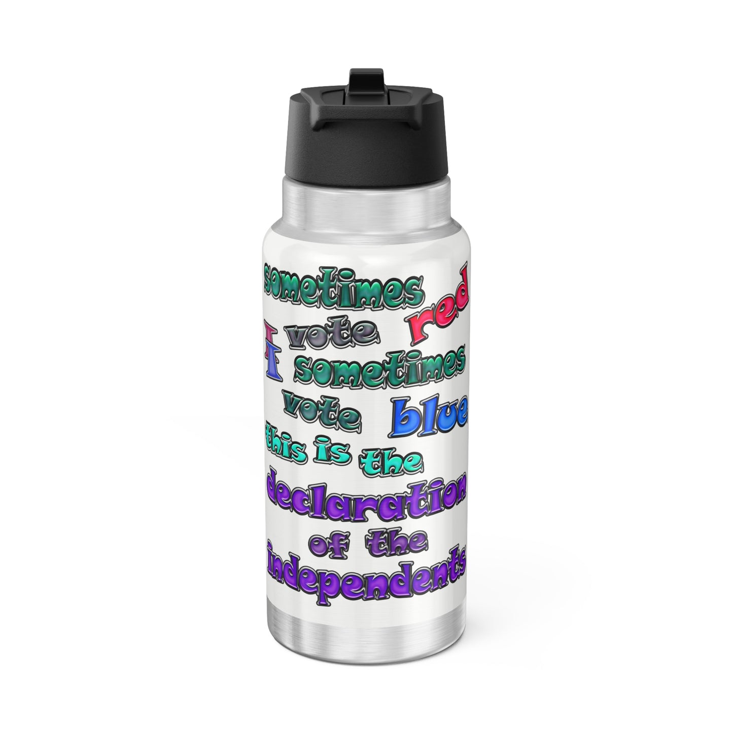 declaration of the independents - Gator Tumbler, 32oz (white)