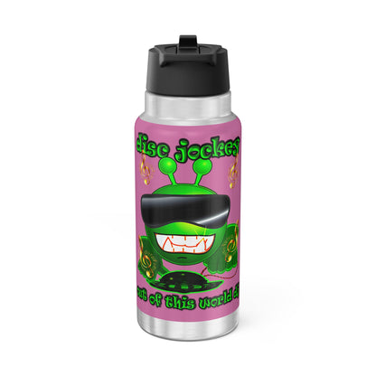disc jockey - Gator Tumbler, 32oz (light pink)