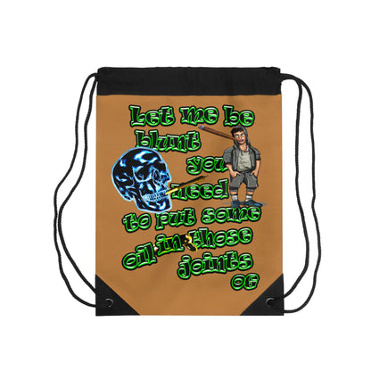 og - Drawstring Bag (light brown)