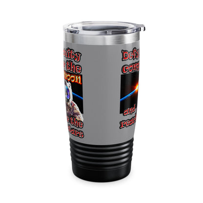 defy conquer reach - Ringneck Tumbler, 20oz (grey)