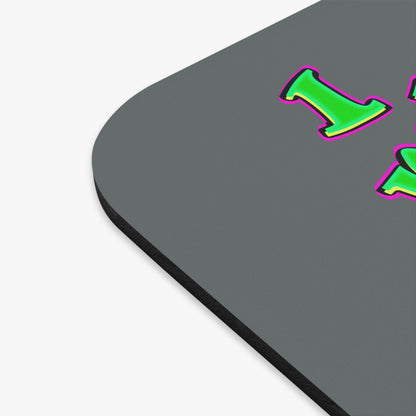 noticed you noticing - Mouse Pad (Rectangle) (dark grey)