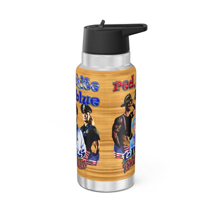 rw&b lives matter - Gator Tumbler, 32oz  (butterscotch wood finish)