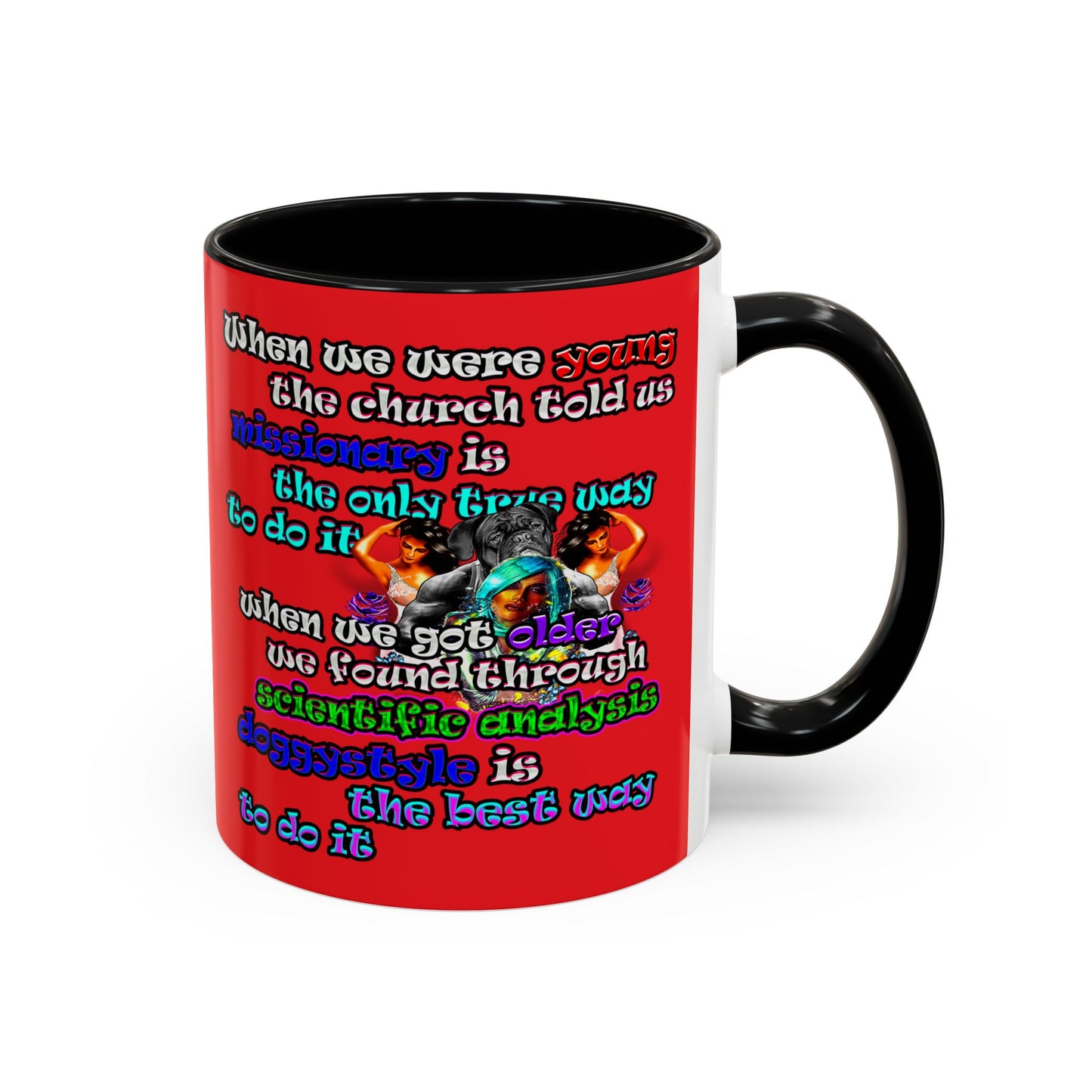 doggystyle - Accent Mug (red)