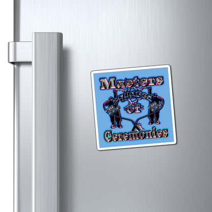 em cee squared - Magnets - (light blue)