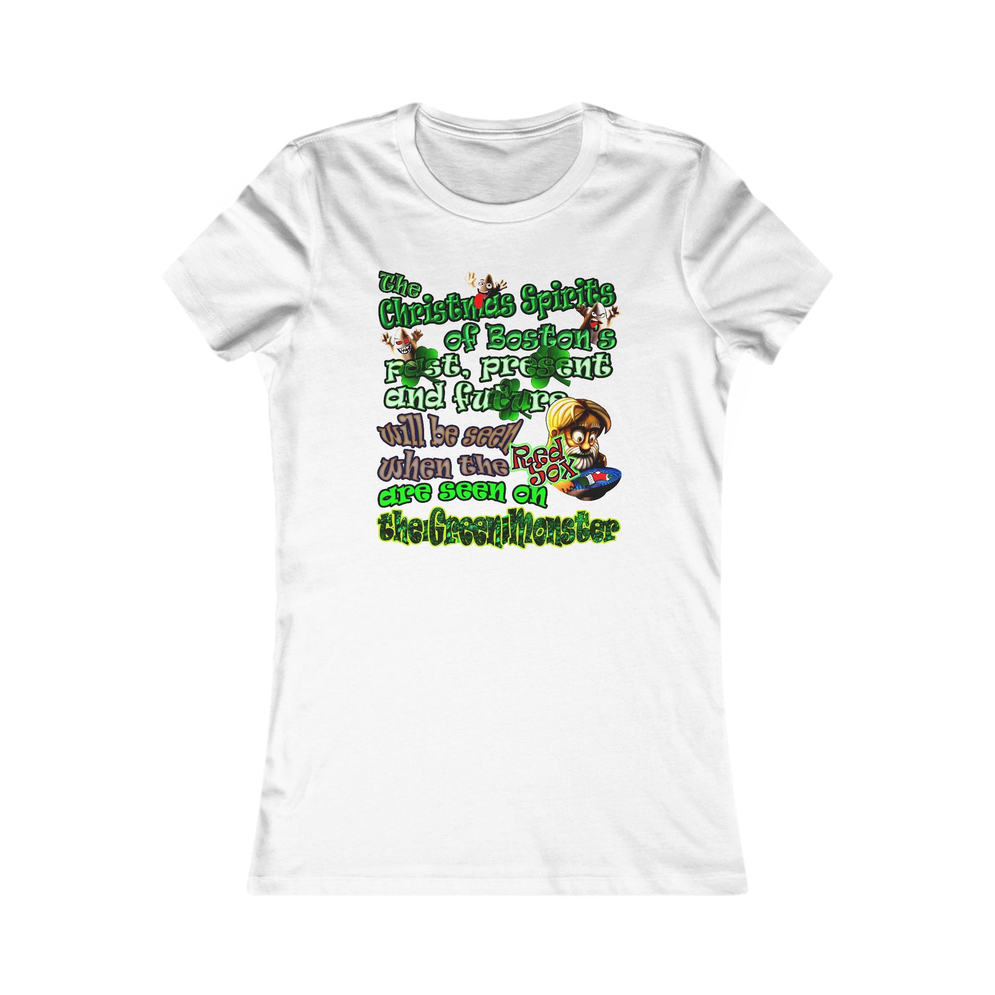 christmas spirits of boston - Women's Favorite Tee