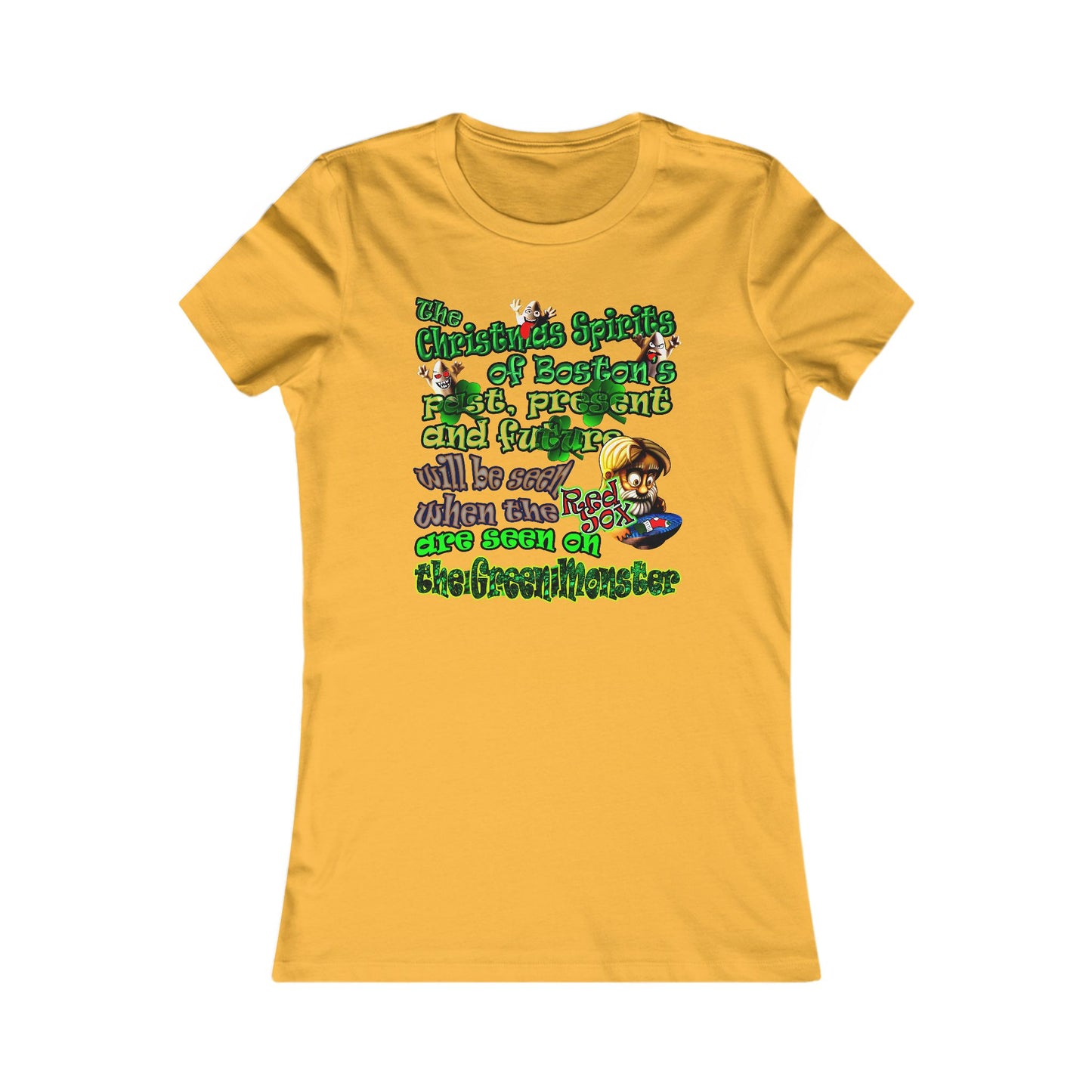 christmas spirits of boston - Women's Favorite Tee