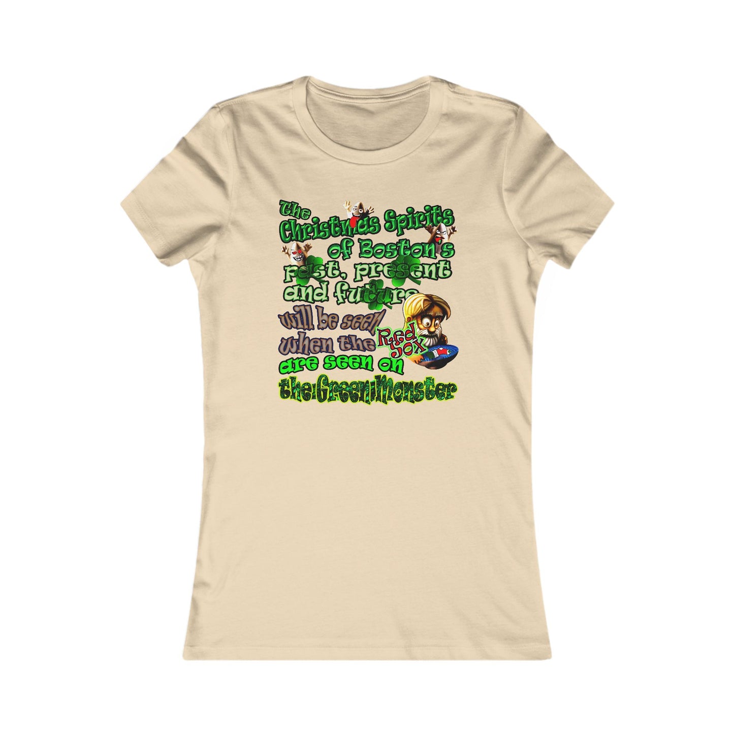 christmas spirits of boston - Women's Favorite Tee