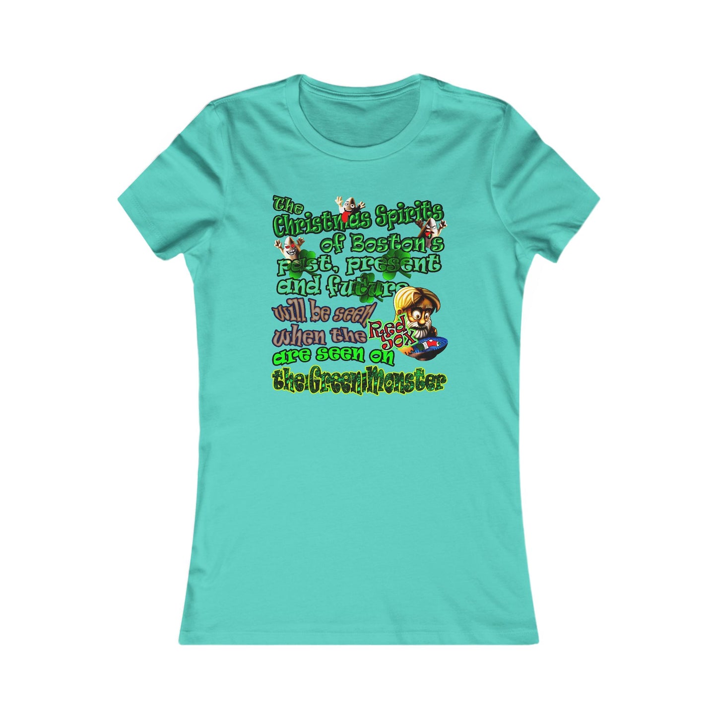 christmas spirits of boston - Women's Favorite Tee