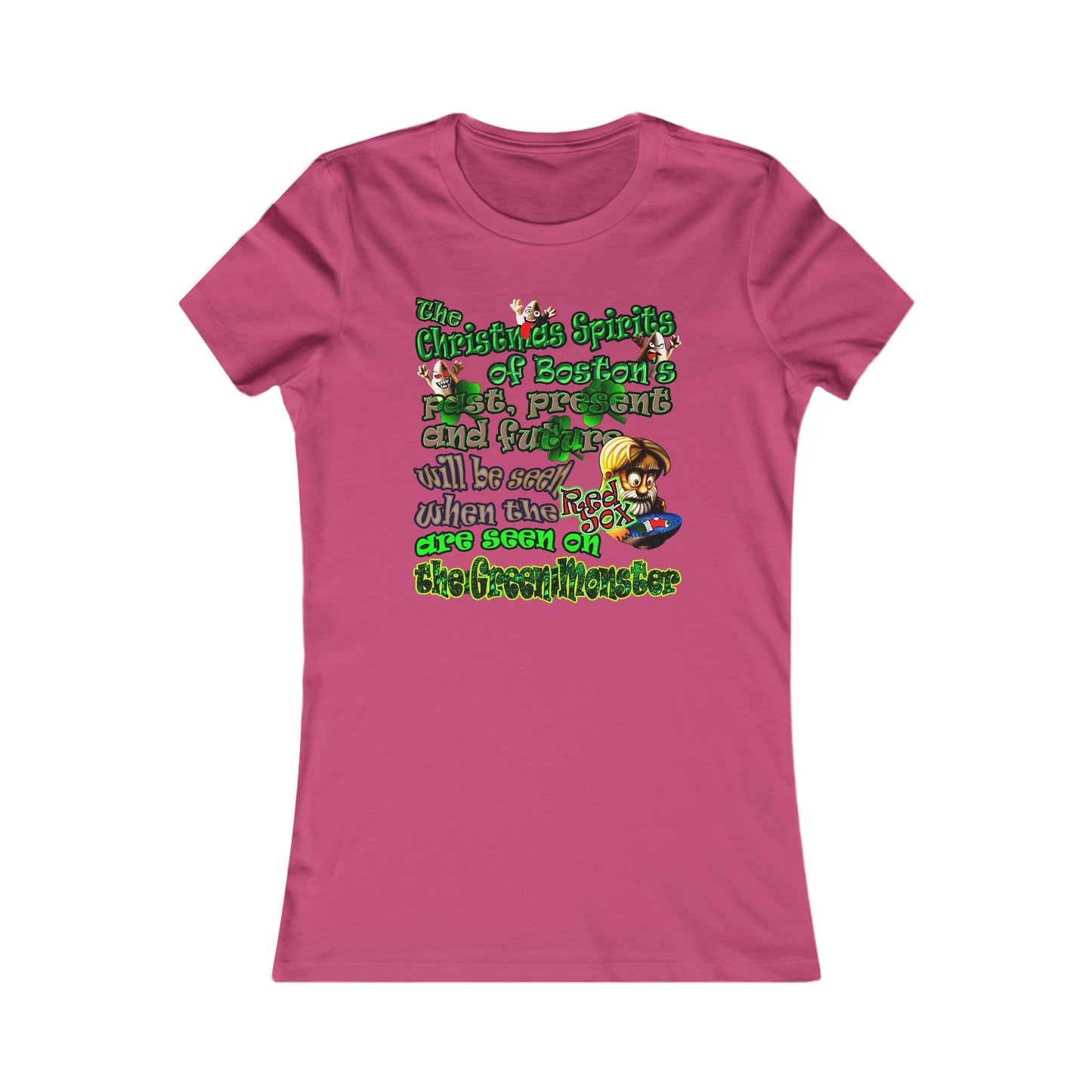 christmas spirits of boston - Women's Favorite Tee
