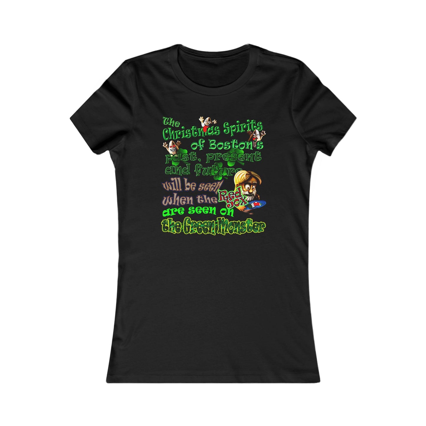 christmas spirits of boston - Women's Favorite Tee