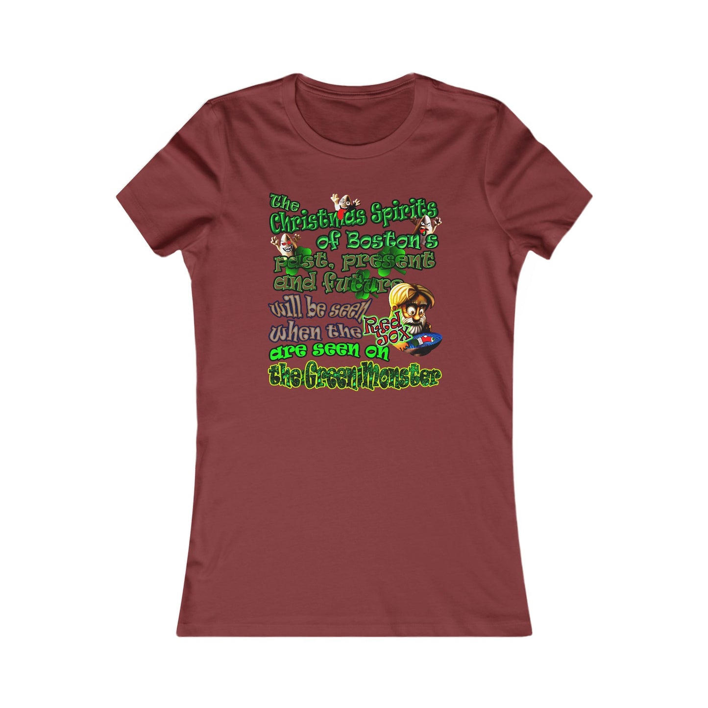 christmas spirits of boston - Women's Favorite Tee