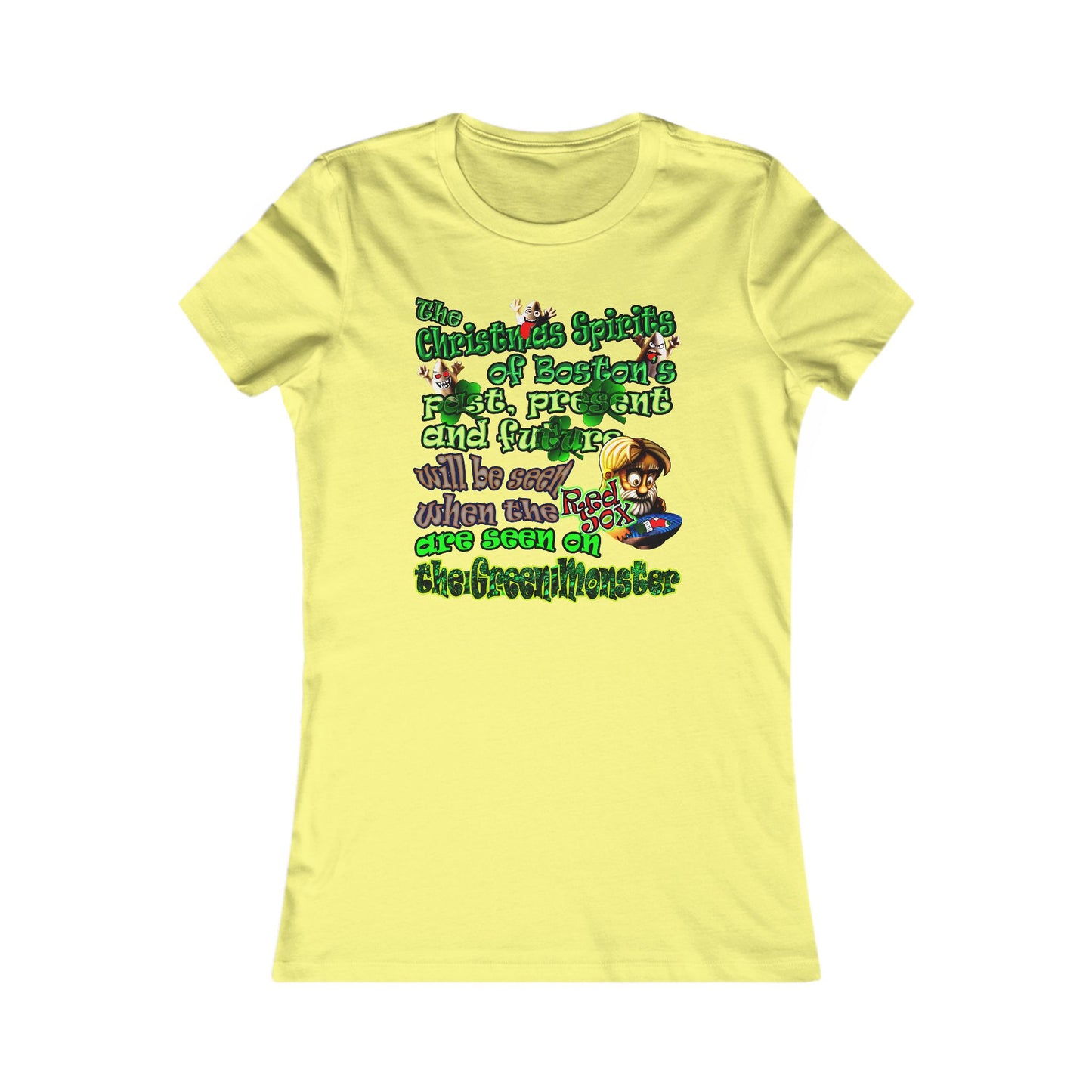 christmas spirits of boston - Women's Favorite Tee