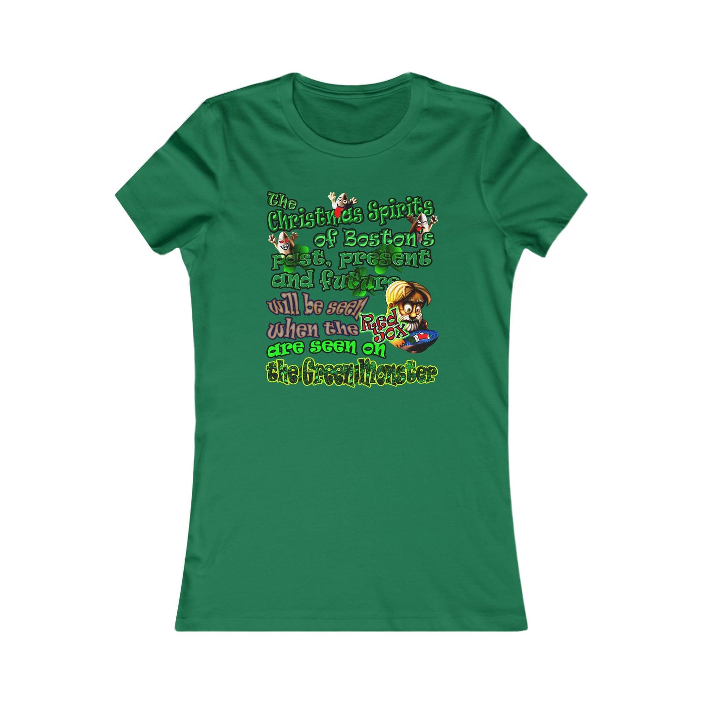 christmas spirits of boston - Women's Favorite Tee