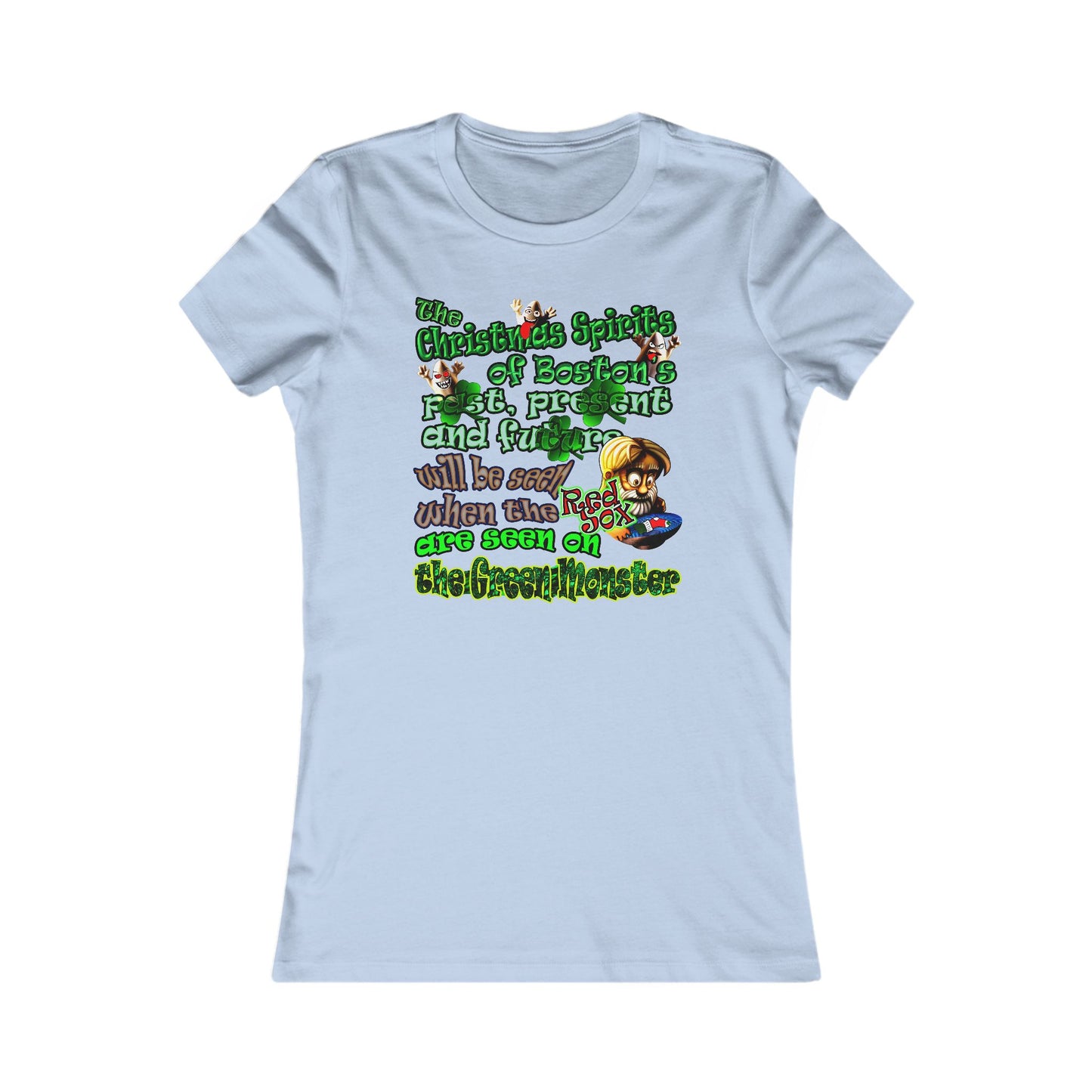 christmas spirits of boston - Women's Favorite Tee