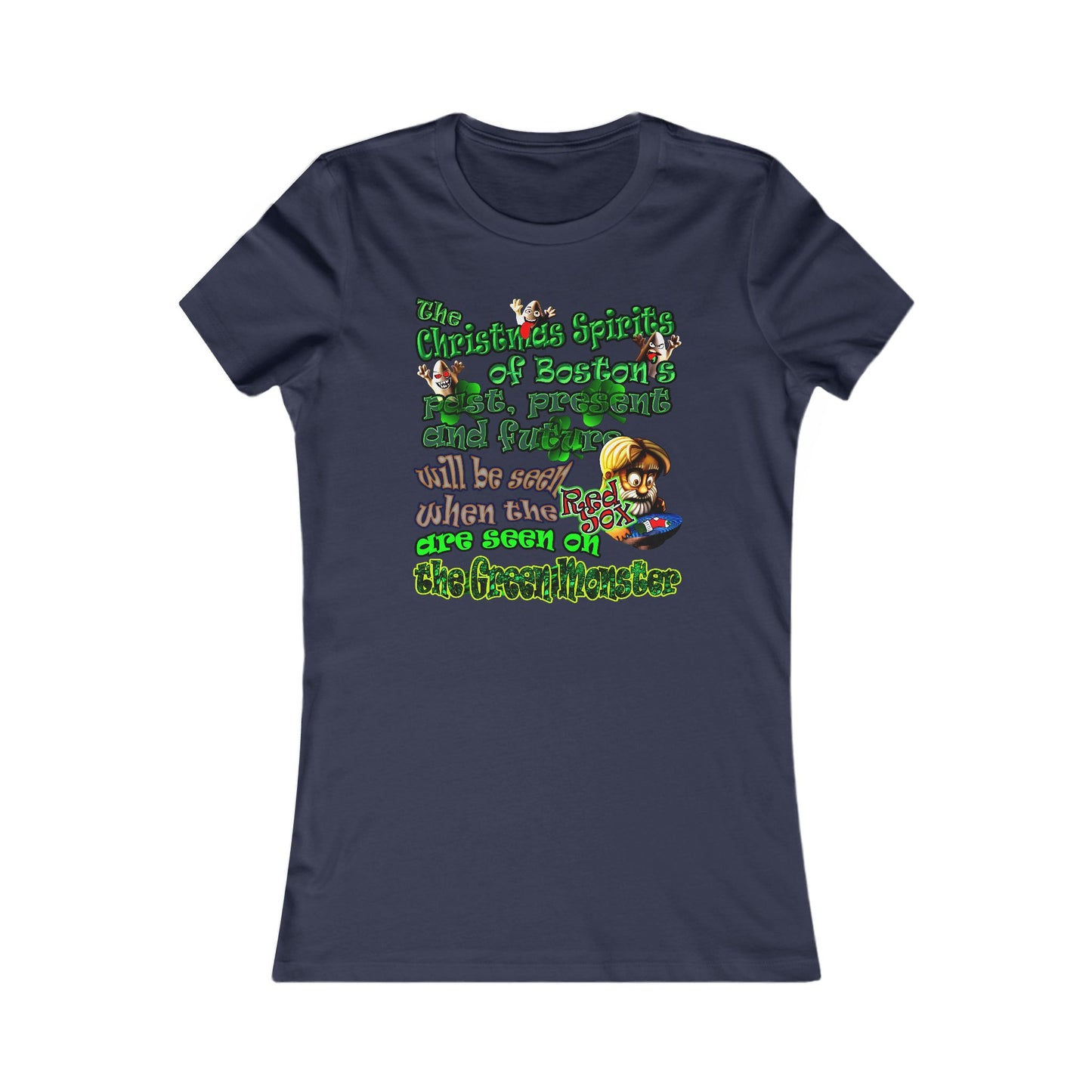 christmas spirits of boston - Women's Favorite Tee