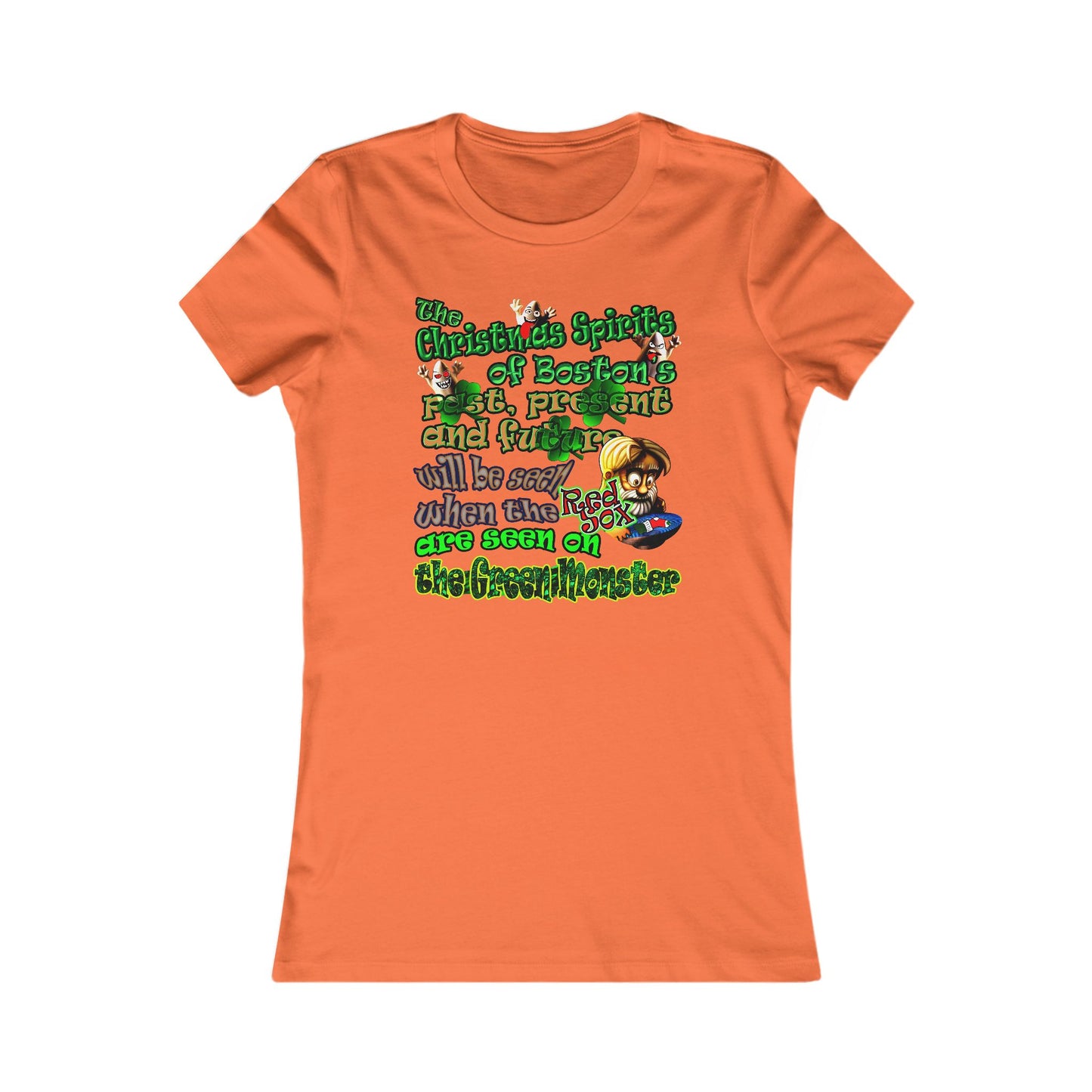 christmas spirits of boston - Women's Favorite Tee