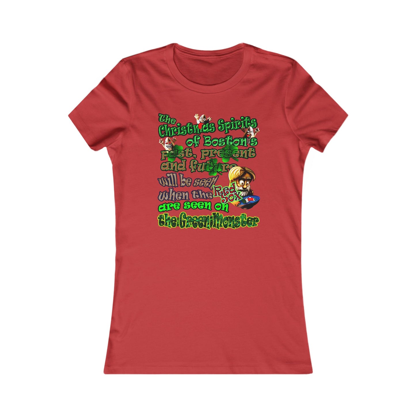christmas spirits of boston - Women's Favorite Tee