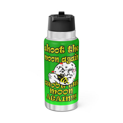shoot the moon again - Gator Tumbler, 32oz  (logo green)
