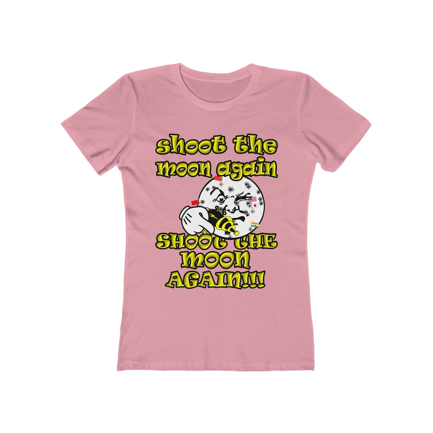 shoot the moon again - Women's The Boyfriend Tee