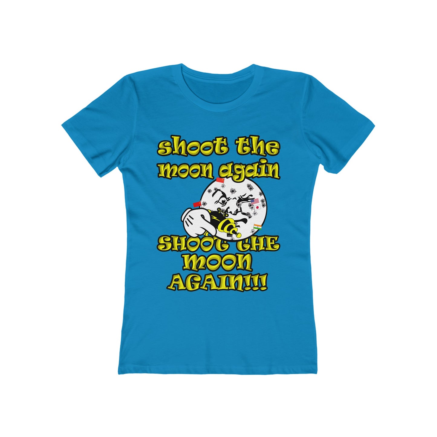 shoot the moon again - Women's The Boyfriend Tee
