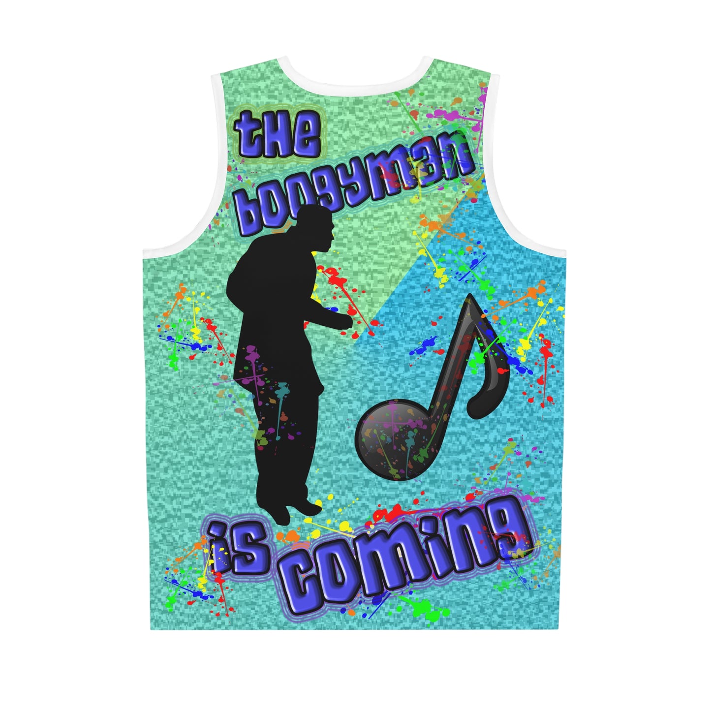 drop the beat - Basketball Jersey (AOP) - 2-EXTRA LARGE