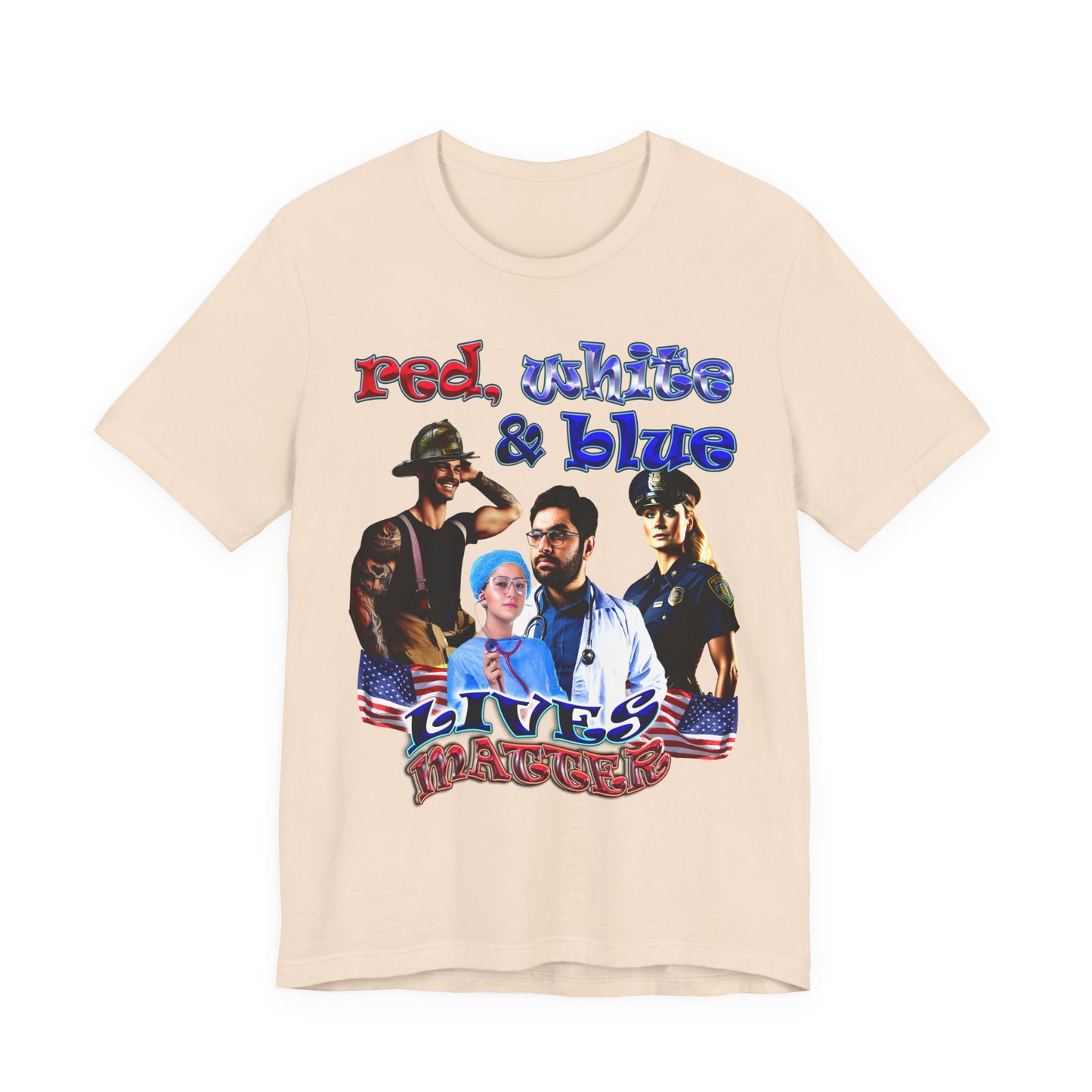 rw&b lives matter - Unisex Jersey Short Sleeve Tee