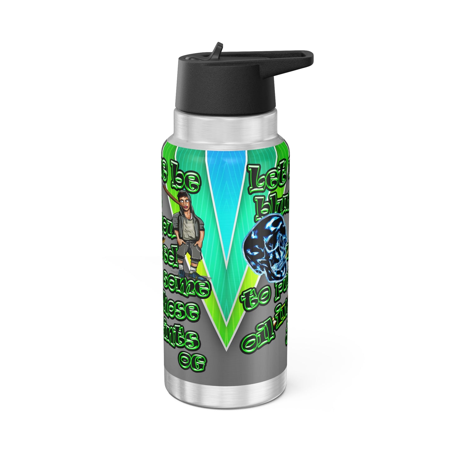 og - Gator Tumbler, 32oz  (rainbow split)