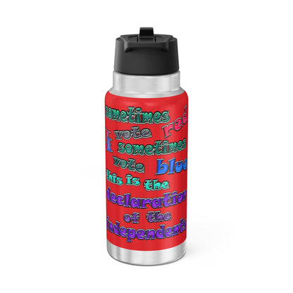 declaration of the independents - Gator Tumbler, 32oz (red)