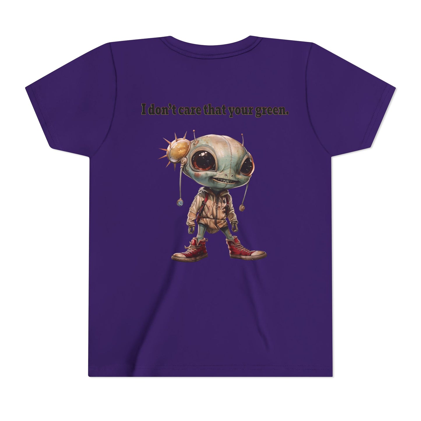 I don't care that your grey - Youth Short Sleeve Tee