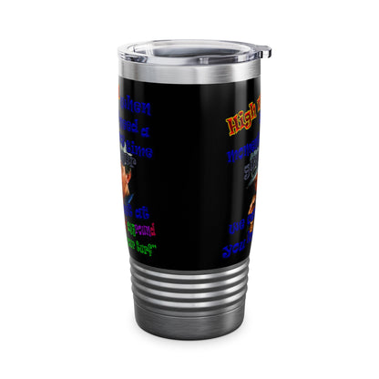 high noon - Ringneck Tumbler, 20oz (black)