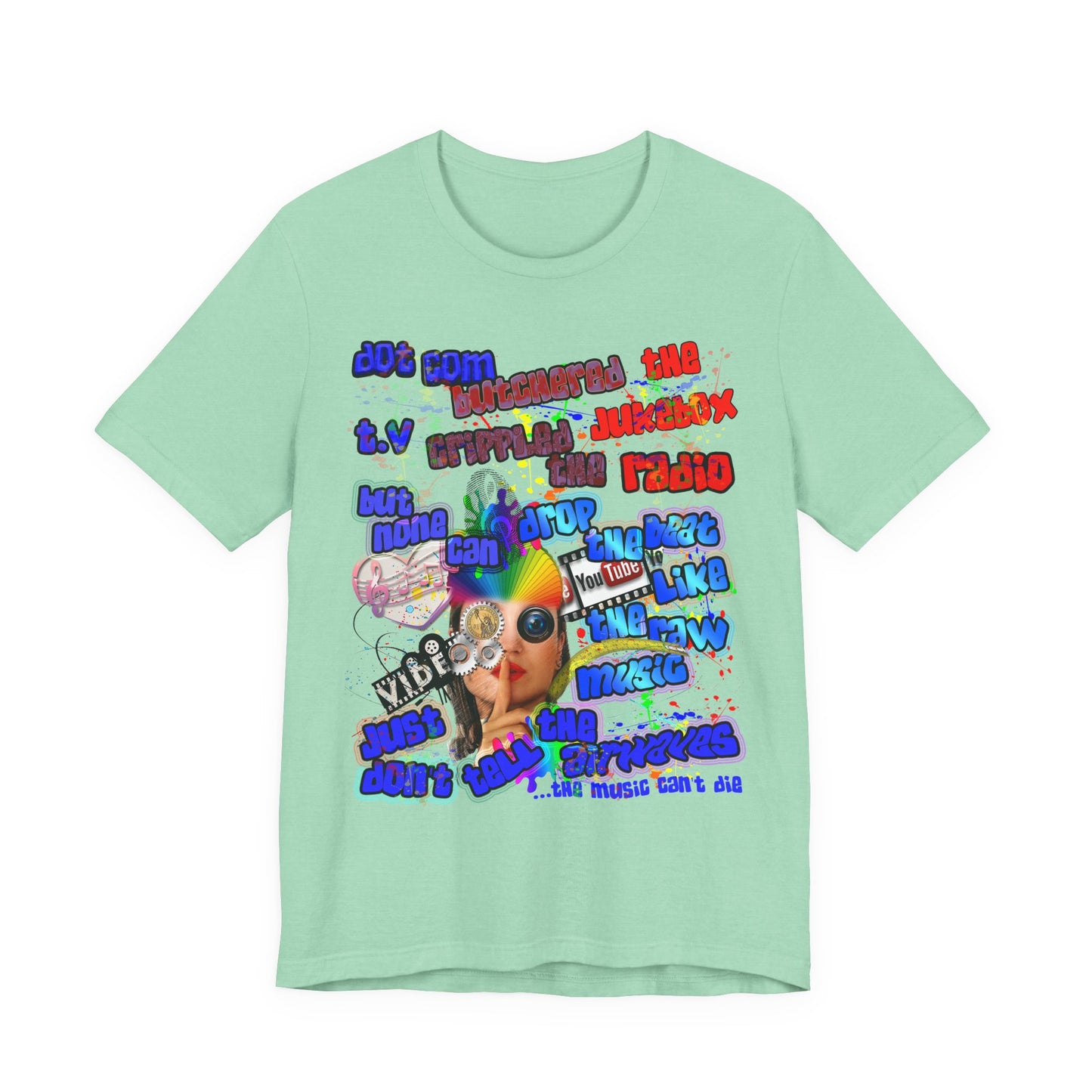 drop the beat - Unisex Jersey Short Sleeve Tee