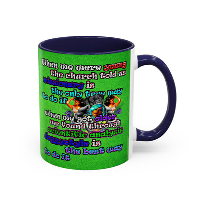 doggystyle - Accent Mug (green turf)