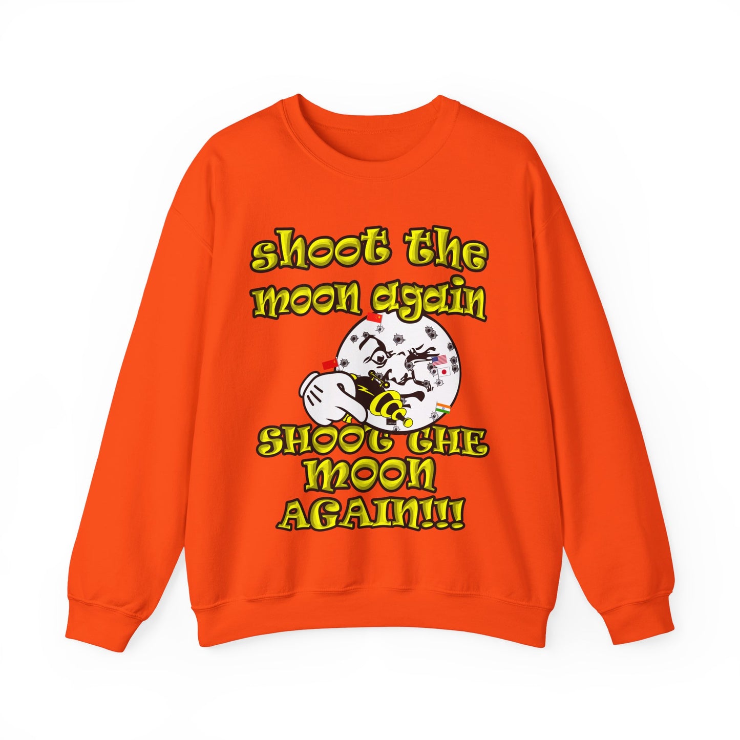 shoot the moon again - Unisex Heavy Blend™ Crewneck Sweatshirt
