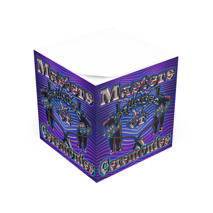 em cee squared - note cube (purple wave)