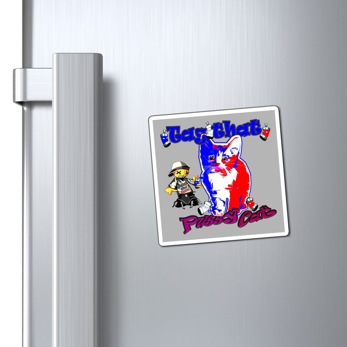 tag that - Magnets - (light grey)